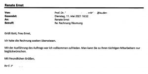 Kundenmeinung 05/21 Kundenmeinung 05/21
