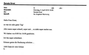 Kundenmeinung Kundenmeinung