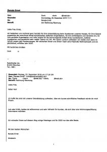 Kundenmeinung 12/2019 Kundenmeinung 12/2019