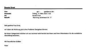 Kundenmeinung 03/20 Kundenmeinung 03/20