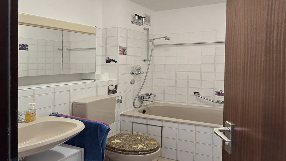 Badezimmer davor